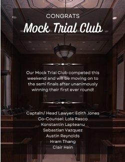 Mock Trial Competition
